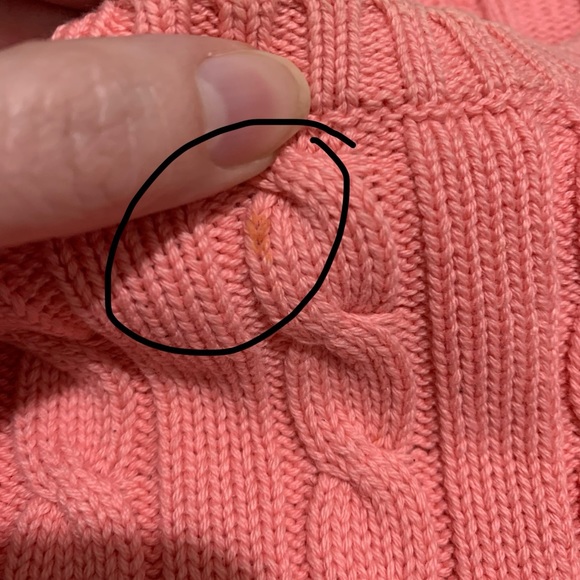 Ralph Lauren cable knit sweater size M - Picture 7 of 7